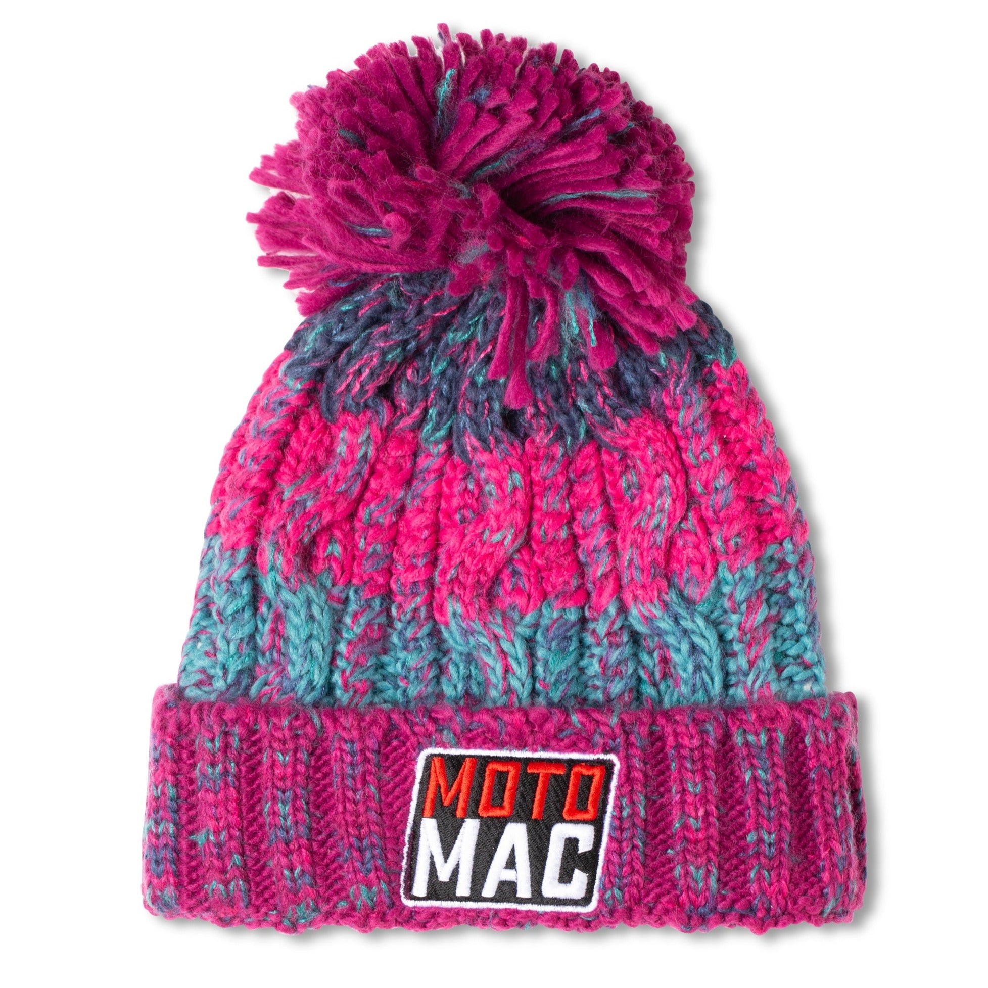 帽子 Holiday limited knit cap pink 2024 Jefferson: Nantucket Winter Hat (Neon Pink with Stripes